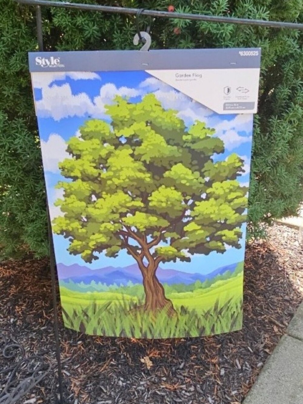 Style & Co Summer Tree Small Garden Flag